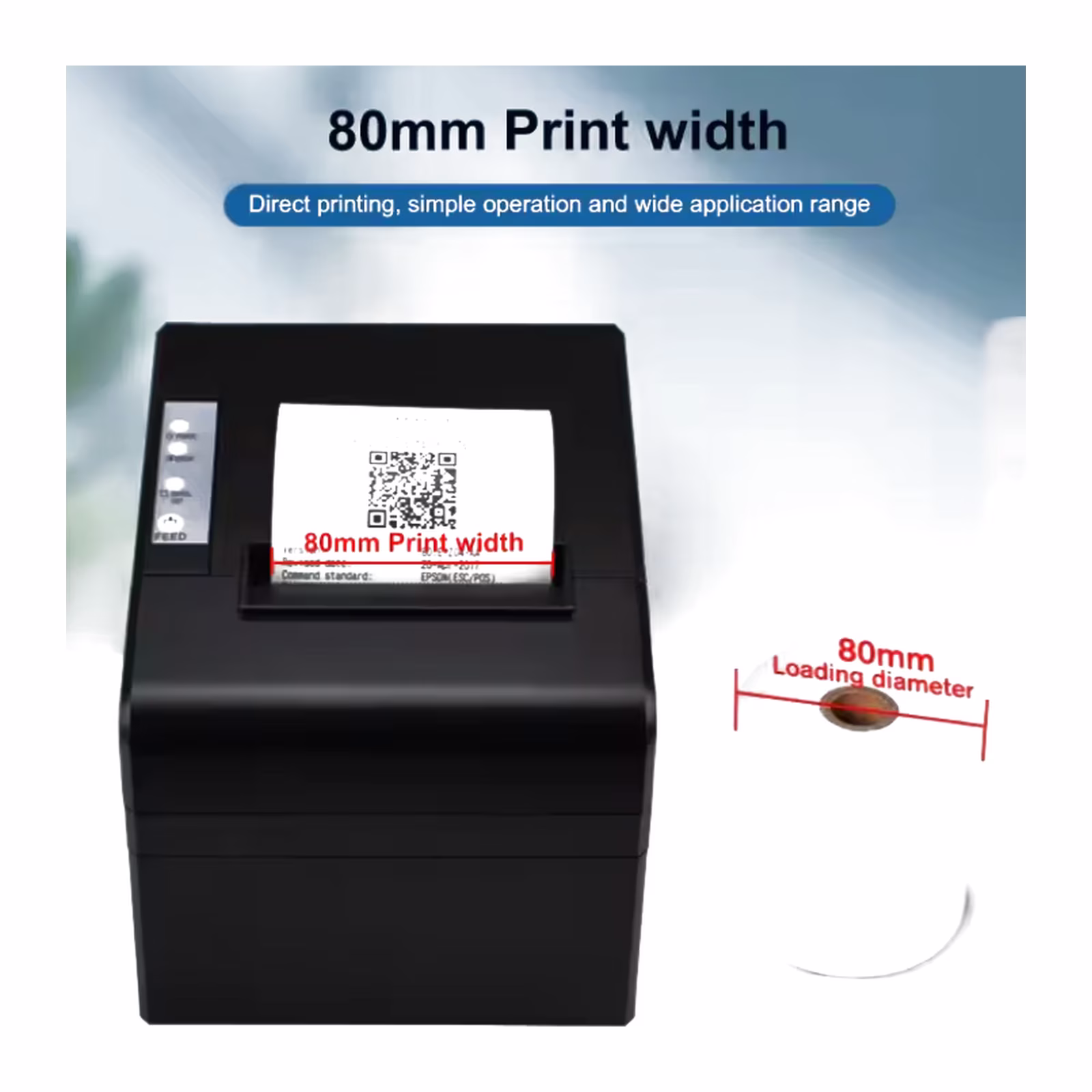 80mm Thermal Receipt Printer